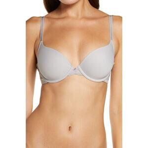 Skarlett Blue Honey Multi-Way T-Shirt Bra Grey Size 32C 0739